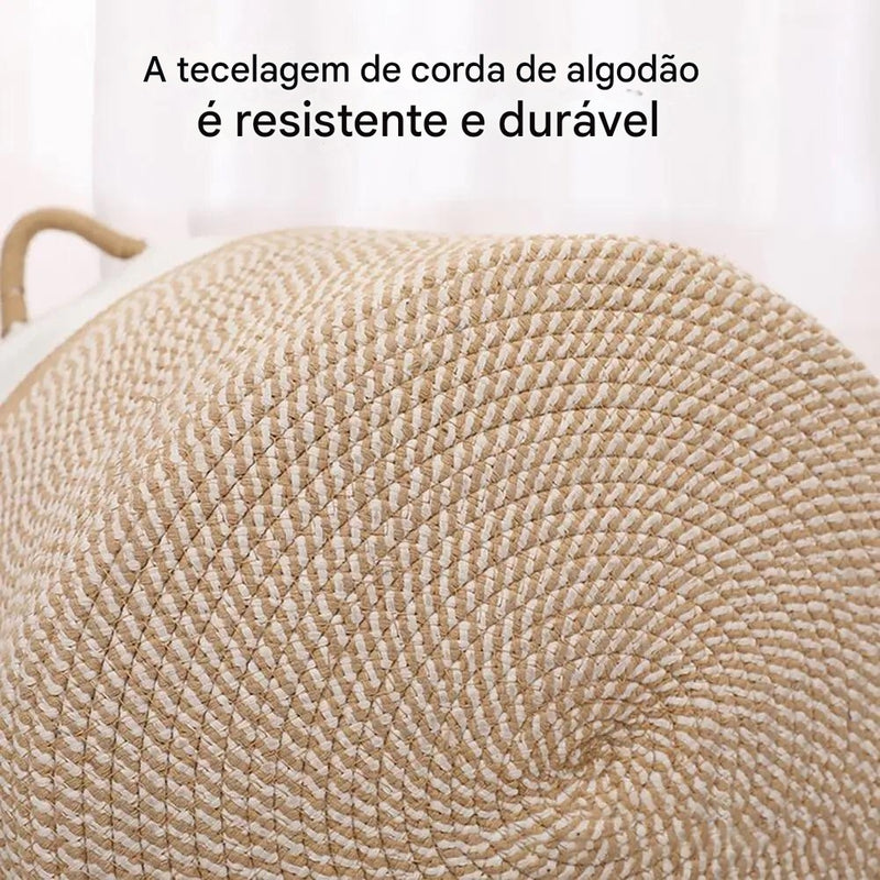 Cesta de Armazenamento Home Ideal – Grande Capacidade e Estilo