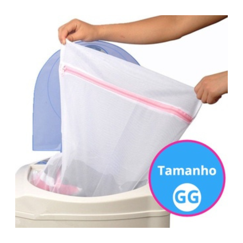 Kit Diversos Tamanhos de Sacos Lava Fácil para Máquina de Lavar Roupas | Home Ideal